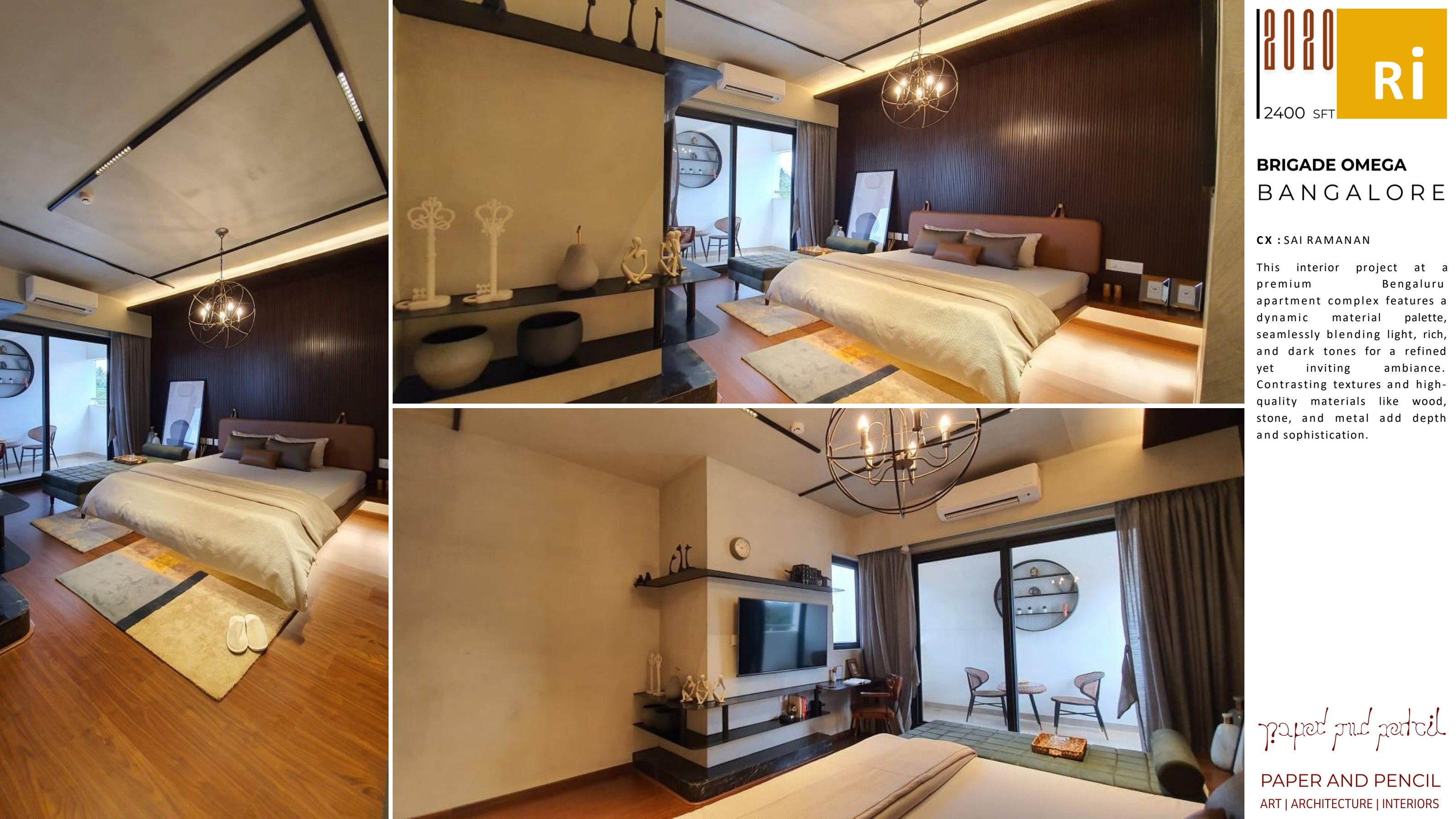 Brigade Omega Residence — residential project in Bengaluru by Paper & Pencil